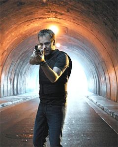 He can handle terrorists but prison's a different story.