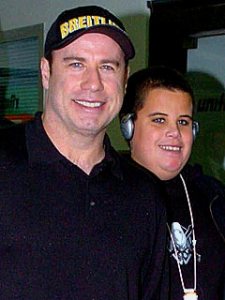 Travolta and son Jett in an undated photo